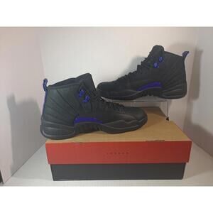 Nike Air Jordan Retro 12 XII Black Dark Concord Purple Size 14